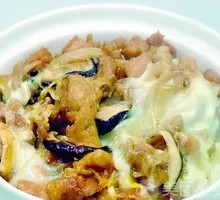 Chicken and Mushroom Rice Bowl