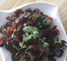 Cold Black Mushroom Salad