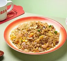 Squid and Shrimp Fried Rice