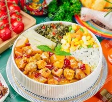 Spicy Braised Chicken Rice