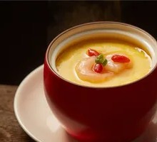 Shrimp Paste Steamed Egg