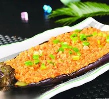 Minced Pork with Garlic Eggplant