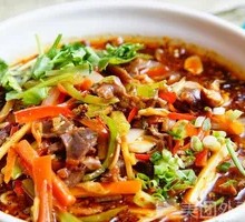 Sour Cabbage Chicken Offal Noodles