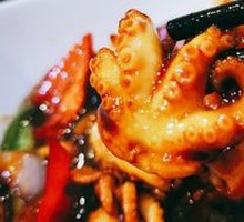 Octopus and Rice Cake Stir-fry