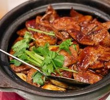 Braised Pork Liver in Clay Pot