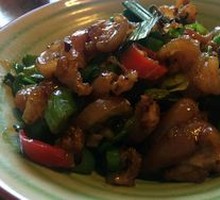 Spicy Stir-Fried Pig Trotter