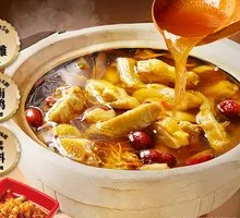 Golden Garlic Huangjiu Drunken Chicken Pot