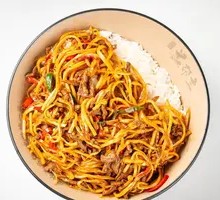 Bamboo Shoot Beef Noodles Rice