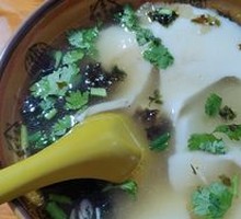 Chicken Soup Tofu Pudding