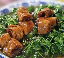 Braised Watercress with Wine