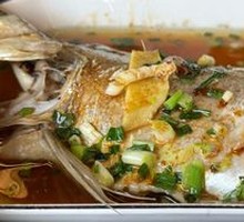 Steamed White Fish