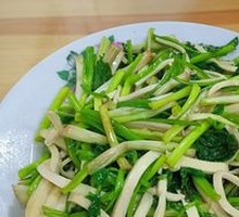 Water Celery with Tofu Skin