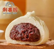 Rose Red Bean Bun