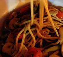 Mushroom and Asparagus Vegetable Pasta