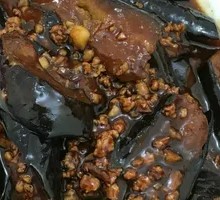 Braised Eggplant in Oil
