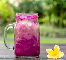 Dragon Fruit Sago Pudding