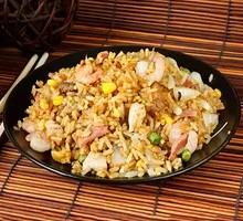 Beef Offal Fried Rice with Eggs