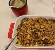 Shiitake Mushroom and Pork Sauce Fried Rice with Free-range Eggs