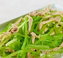 Stir-fried Pork with Lettuce