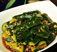 Garlic Cucumber Salad