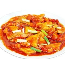 Fried Tofu Braised Pork