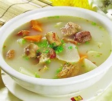Shiitake Mushroom and Pork Soup