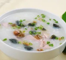 Century Egg and Pork Porridge