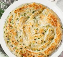Scallion Oil Crisp Cake