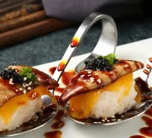 Mango Foie Gras Sushi