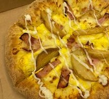 American-style Bacon & Potato Pizza