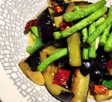 Eggplant and Green Beans