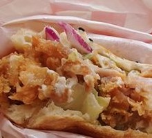 Spicy Chicken Leg Burger