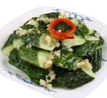 Garlic Cucumber Salad