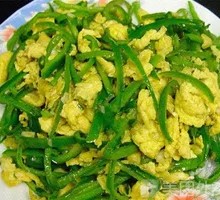 Egg and Green Pepper Rice Bowl