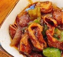 Braised Pork Intestines