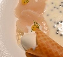 Cream Sauce Fresh Scallops