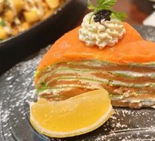 Smoked Salmon Layer Cake