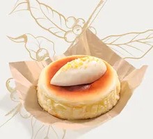 Four Cheese Basque-Style Cake