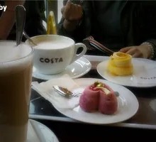 Almond Biscotti Latte