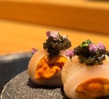Squid Ink Sea Urchin Caviar