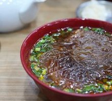Big Bowl of Fried Tofu Noodle Soup