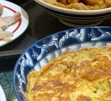 Preserved Radish Omelette