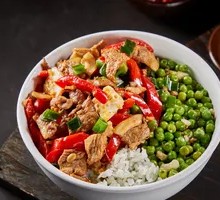 Sauce-covered Rice Bowl