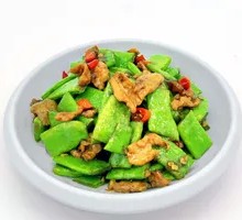 Stir-fried Pork with Kidney Beans
