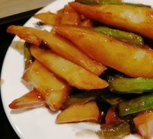 Drumstick Bean and Potato Stir-fry