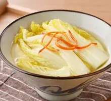 Chicken Soup with Baby Bok Choy