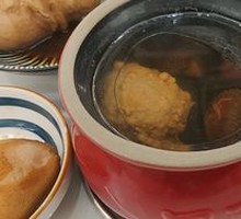 Shiitake Mushroom and Pork Meatball Soup