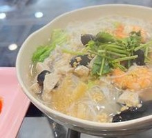 Three Delicacies Dried Scallop Rice Noodle Soup