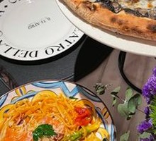 Signature Black Truffle Mushroom Pizza