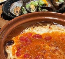 Cheese Meat Sauce Risotto Rice